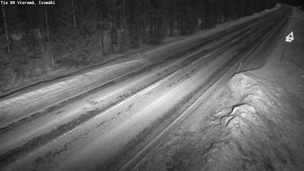 Kelikamerat Kuva Tie 88 Vieremä, Isomäki, Vieremä, Pohjois-Savo