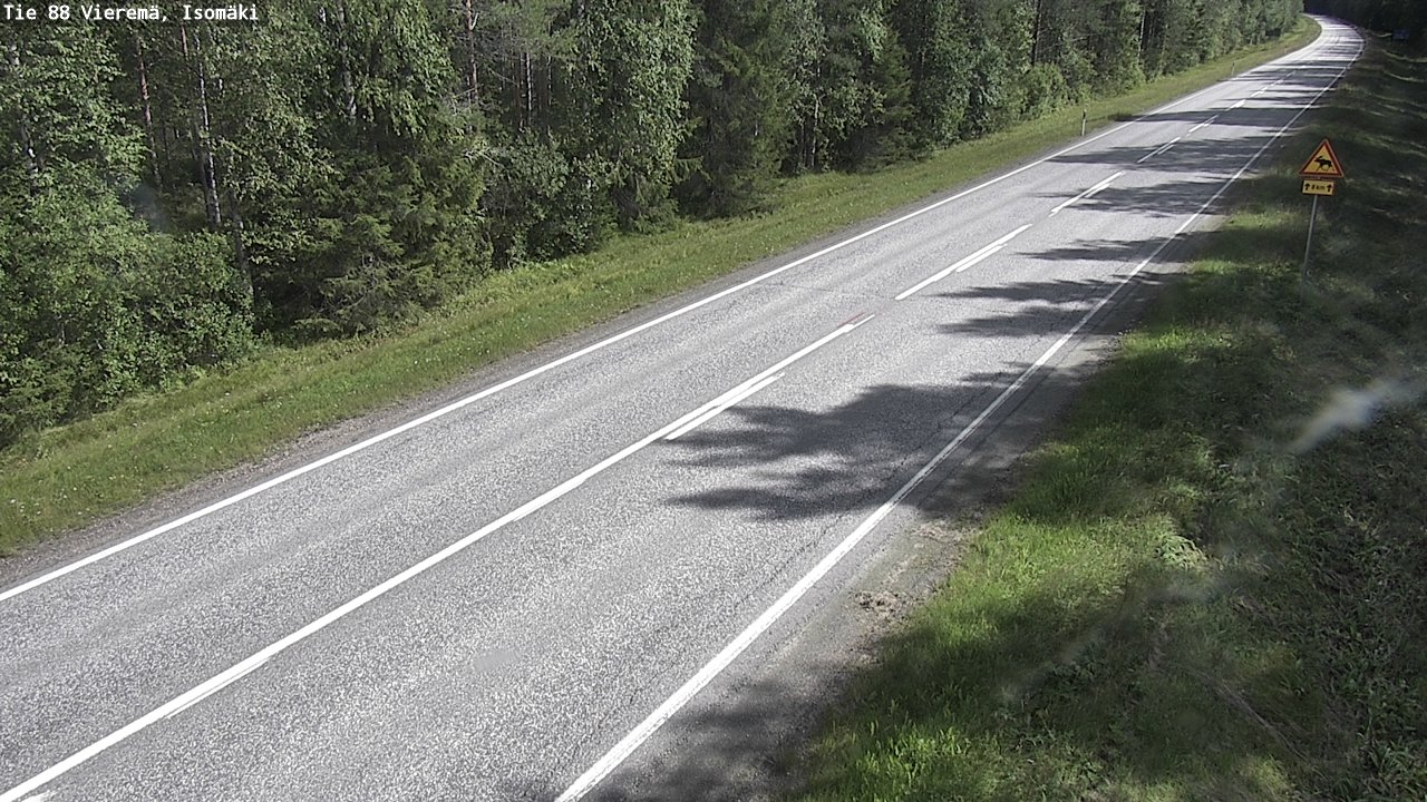 Kelikamerat Kuva Tie 88 Vieremä, Isomäki, Vieremä, Pohjois-Savo
