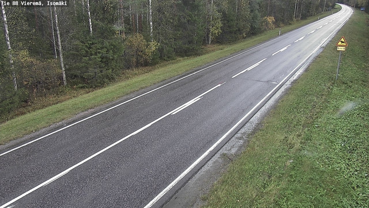 Kelikamerat Kuva Tie 88 Vieremä, Isomäki, Vieremä, Pohjois-Savo