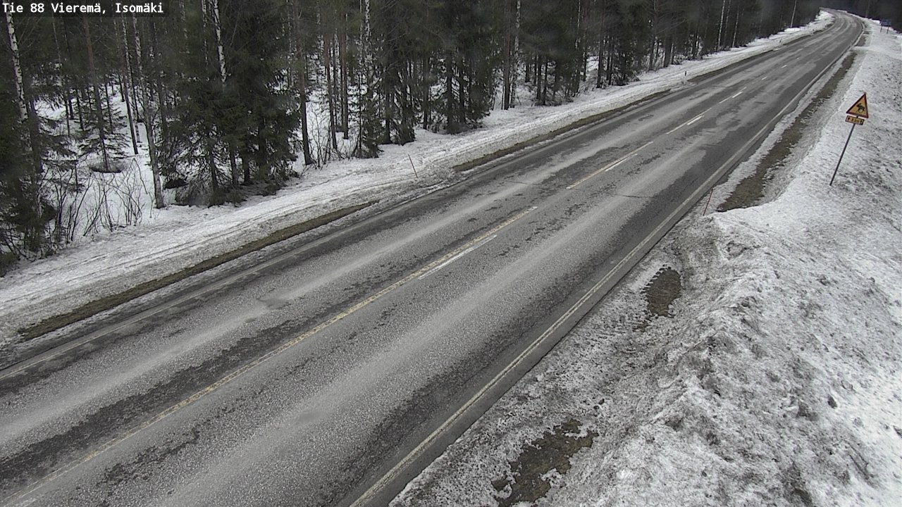 Kelikamerat Kuva Tie 88 Vieremä, Isomäki, Vieremä, Pohjois-Savo