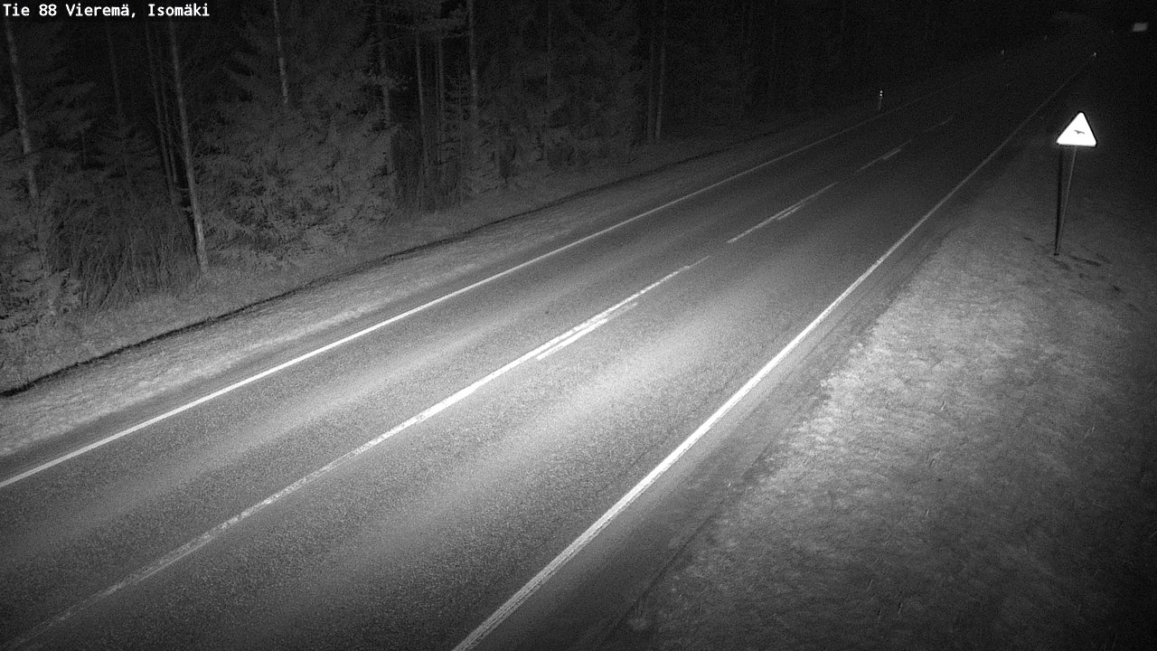 Weather Camera Image Väg 88 Vieremä, Isomäki, Vieremä, Pohjois-Savo