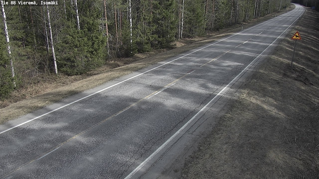 Kelikamerat Kuva Tie 88 Vieremä, Isomäki, Vieremä, Pohjois-Savo
