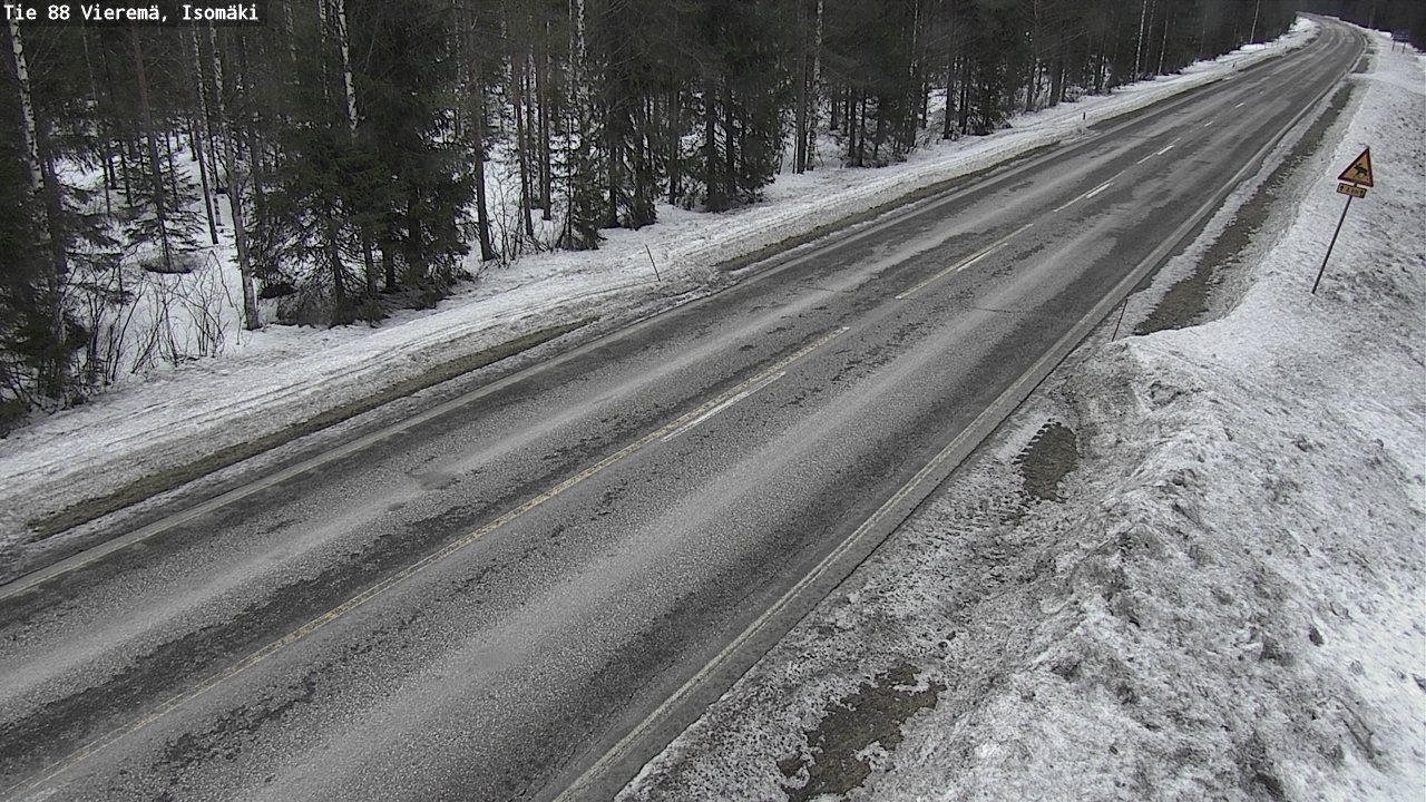 Kelikamerat Kuva Tie 88 Vieremä, Isomäki, Vieremä, Pohjois-Savo