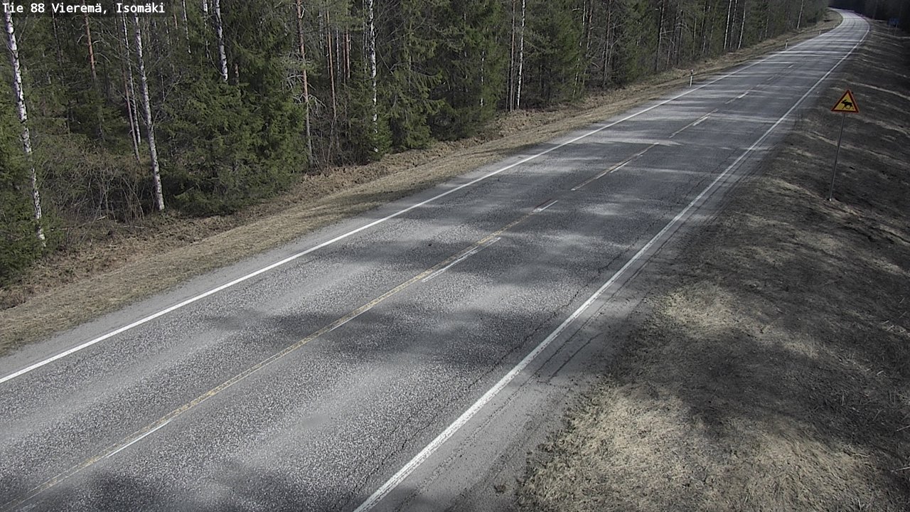 Kelikamerat Kuva Tie 88 Vieremä, Isomäki, Vieremä, Pohjois-Savo
