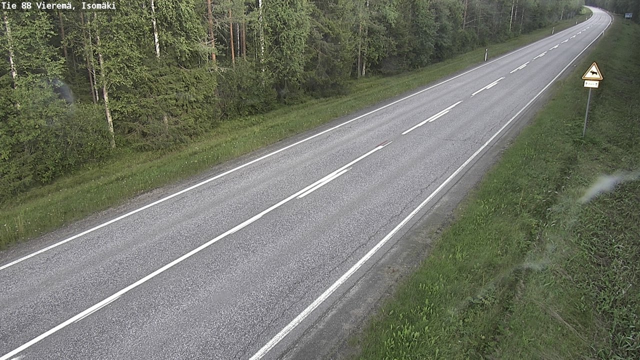 Kelikamerat Kuva Tie 88 Vieremä, Isomäki, Vieremä, Pohjois-Savo