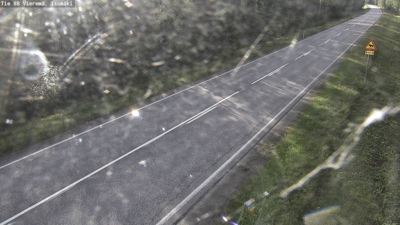 Weather Camera Image Road 88 Vieremä, Isomäki, Vieremä, Pohjois-Savo