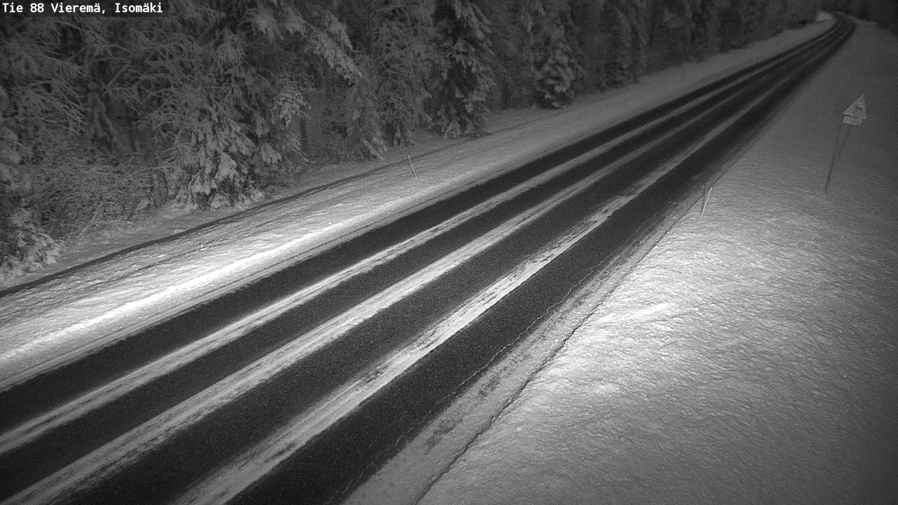 Kelikamerat Kuva Tie 88 Vieremä, Isomäki, Vieremä, Pohjois-Savo