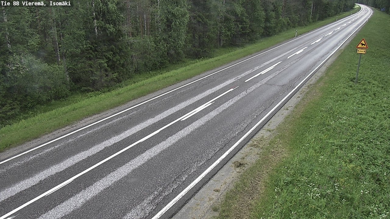 Kelikamerat Kuva Tie 88 Vieremä, Isomäki, Vieremä, Pohjois-Savo