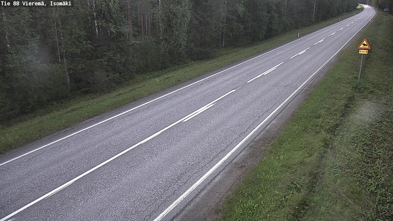 Kelikamerat Kuva Tie 88 Vieremä, Isomäki, Vieremä, Pohjois-Savo