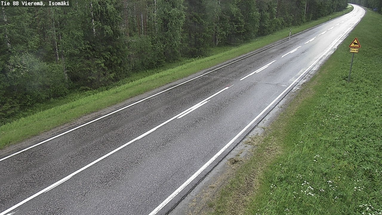 Kelikamerat Kuva Tie 88 Vieremä, Isomäki, Vieremä, Pohjois-Savo