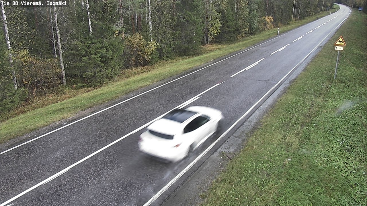 Kelikamerat Kuva Tie 88 Vieremä, Isomäki, Vieremä, Pohjois-Savo