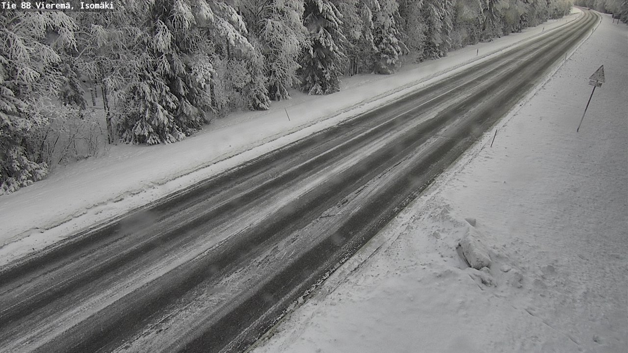 Kelikamerat Kuva Tie 88 Vieremä, Isomäki, Vieremä, Pohjois-Savo
