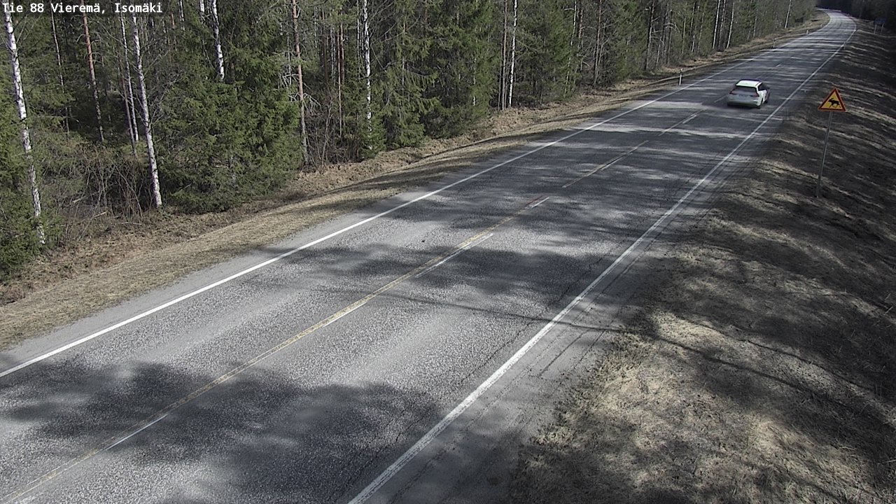 Kelikamerat Kuva Tie 88 Vieremä, Isomäki, Vieremä, Pohjois-Savo