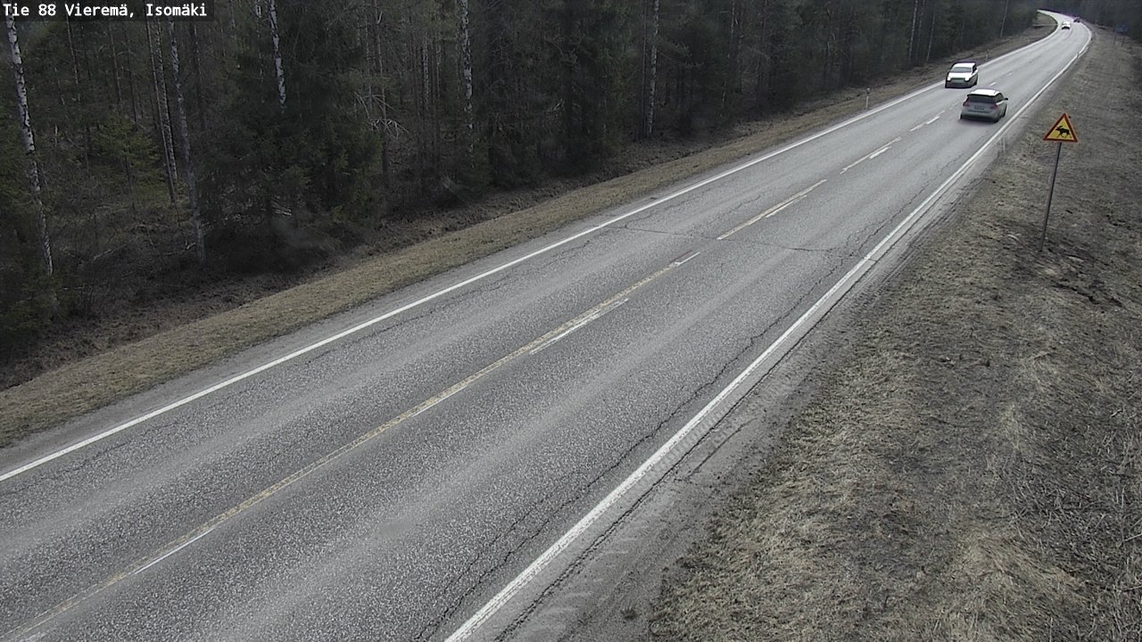 Kelikamerat Kuva Tie 88 Vieremä, Isomäki, Vieremä, Pohjois-Savo