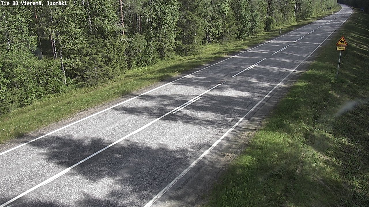 Kelikamerat Kuva Tie 88 Vieremä, Isomäki, Vieremä, Pohjois-Savo