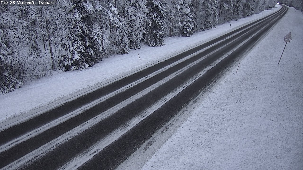 Kelikamerat Kuva Tie 88 Vieremä, Isomäki, Vieremä, Pohjois-Savo