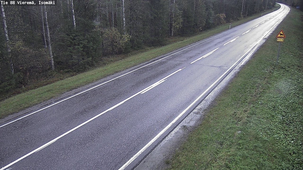 Kelikamerat Kuva Tie 88 Vieremä, Isomäki, Vieremä, Pohjois-Savo