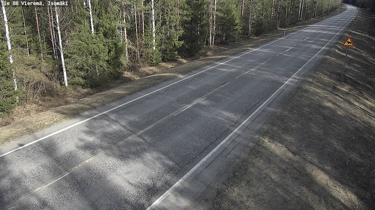Kelikamerat Kuva Tie 88 Vieremä, Isomäki, Vieremä, Pohjois-Savo