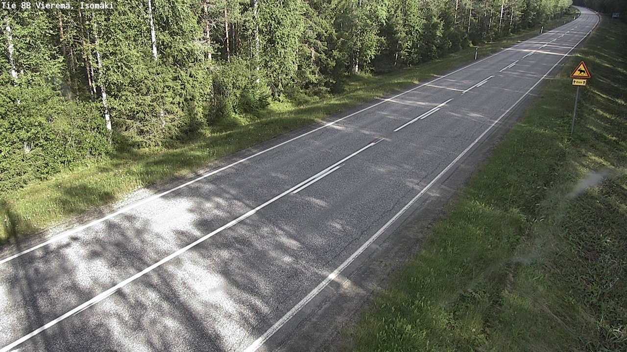 Kelikamerat Kuva Tie 88 Vieremä, Isomäki, Vieremä, Pohjois-Savo