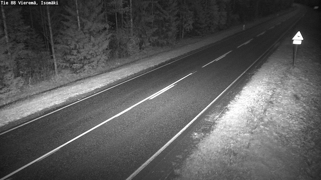 Kelikamerat Kuva Tie 88 Vieremä, Isomäki, Vieremä, Pohjois-Savo