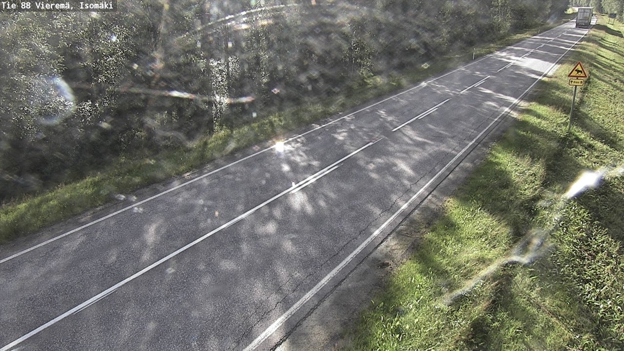 Weather Camera Image Road 88 Vieremä, Isomäki, Vieremä, Pohjois-Savo
