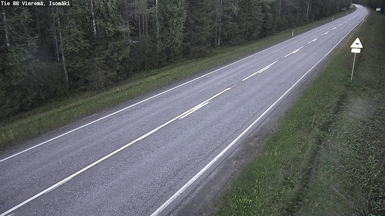 Kelikamerat Kuva Tie 88 Vieremä, Isomäki, Vieremä, Pohjois-Savo