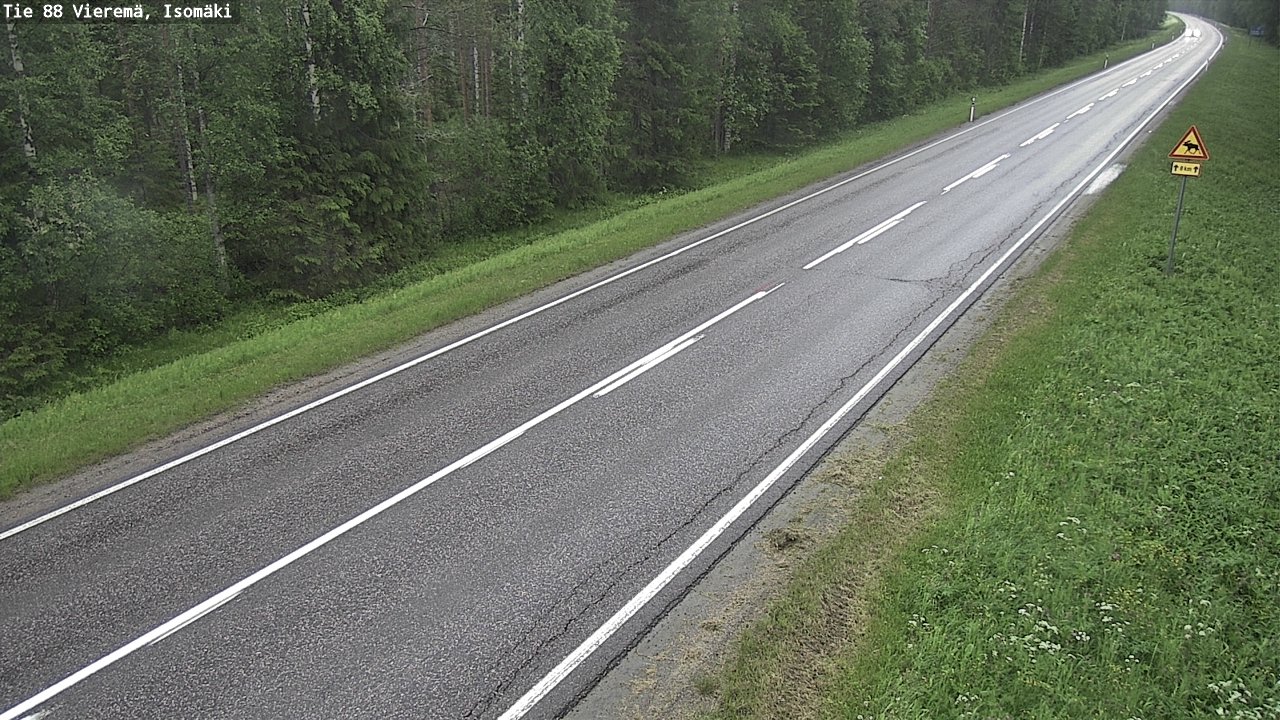 Kelikamerat Kuva Tie 88 Vieremä, Isomäki, Vieremä, Pohjois-Savo