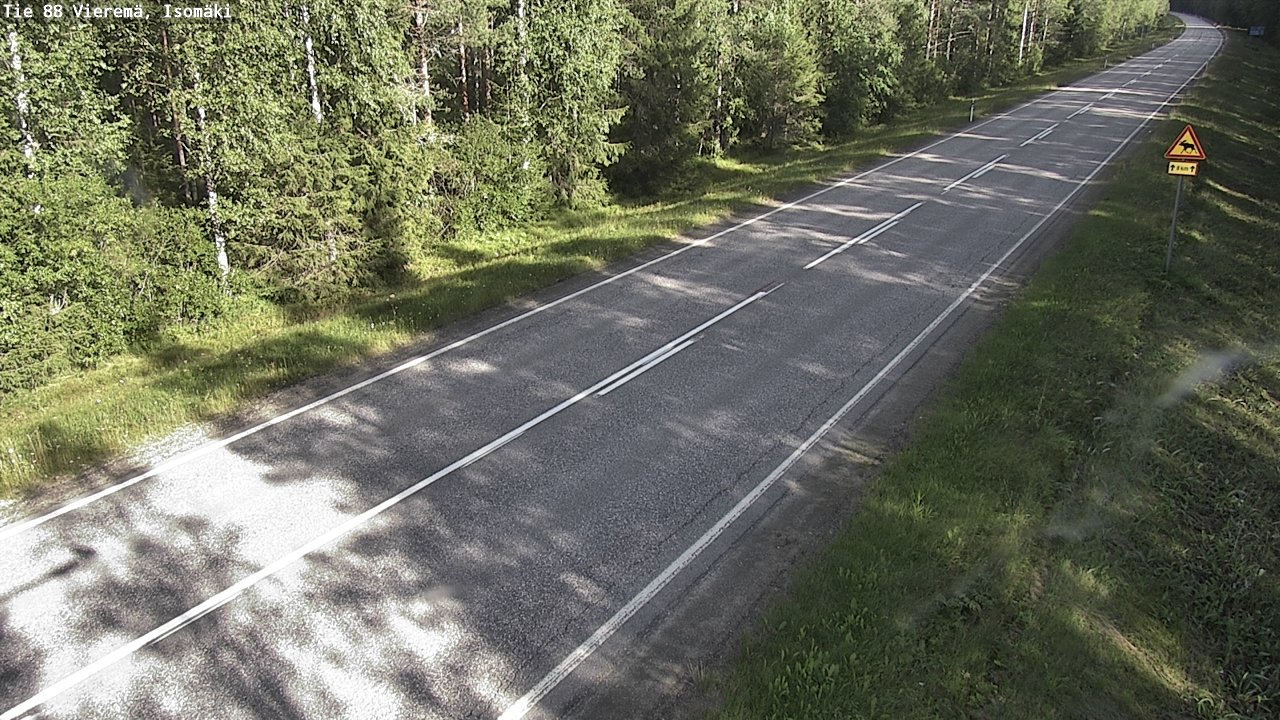 Kelikamerat Kuva Tie 88 Vieremä, Isomäki, Vieremä, Pohjois-Savo