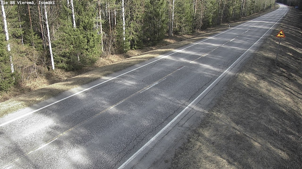 Kelikamerat Kuva Tie 88 Vieremä, Isomäki, Vieremä, Pohjois-Savo