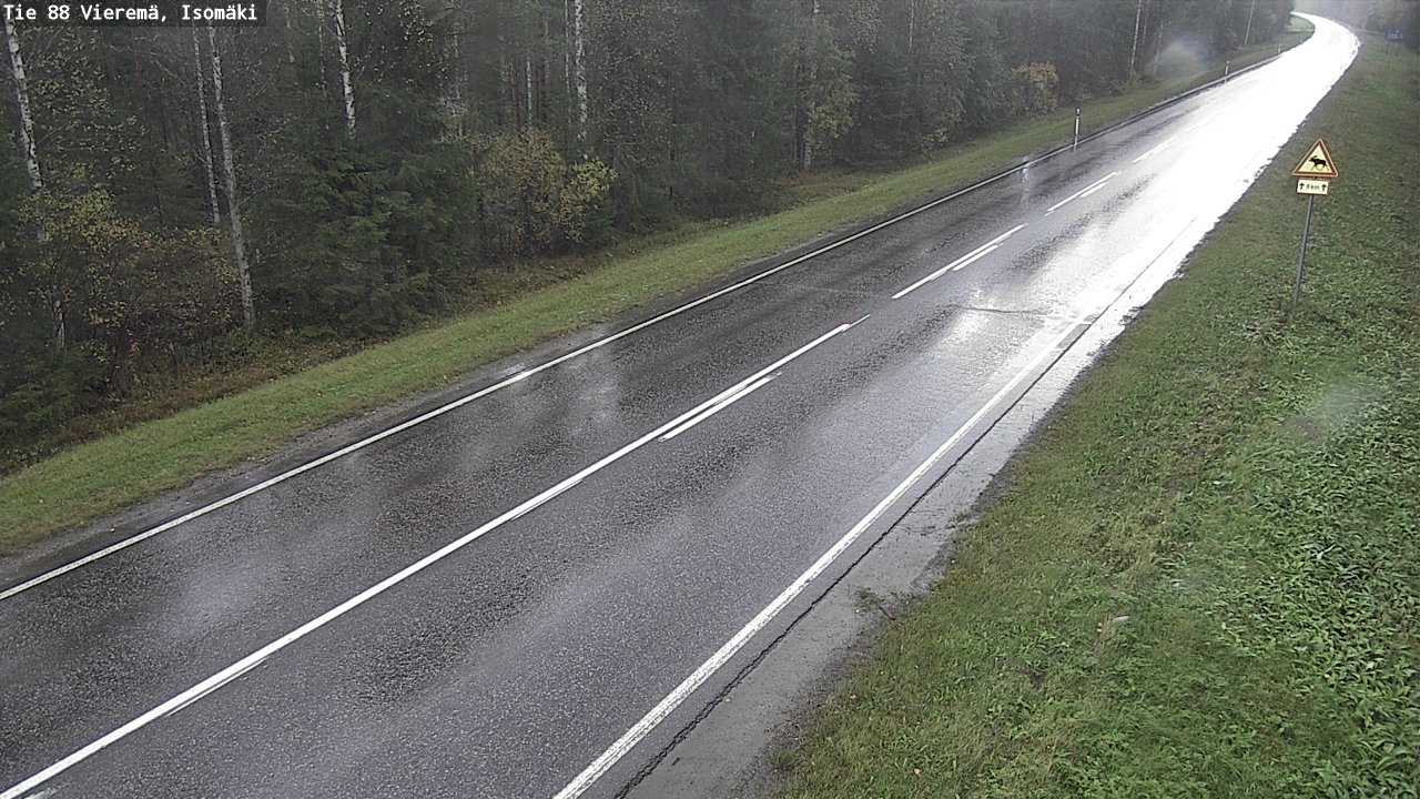 Kelikamerat Kuva Tie 88 Vieremä, Isomäki, Vieremä, Pohjois-Savo