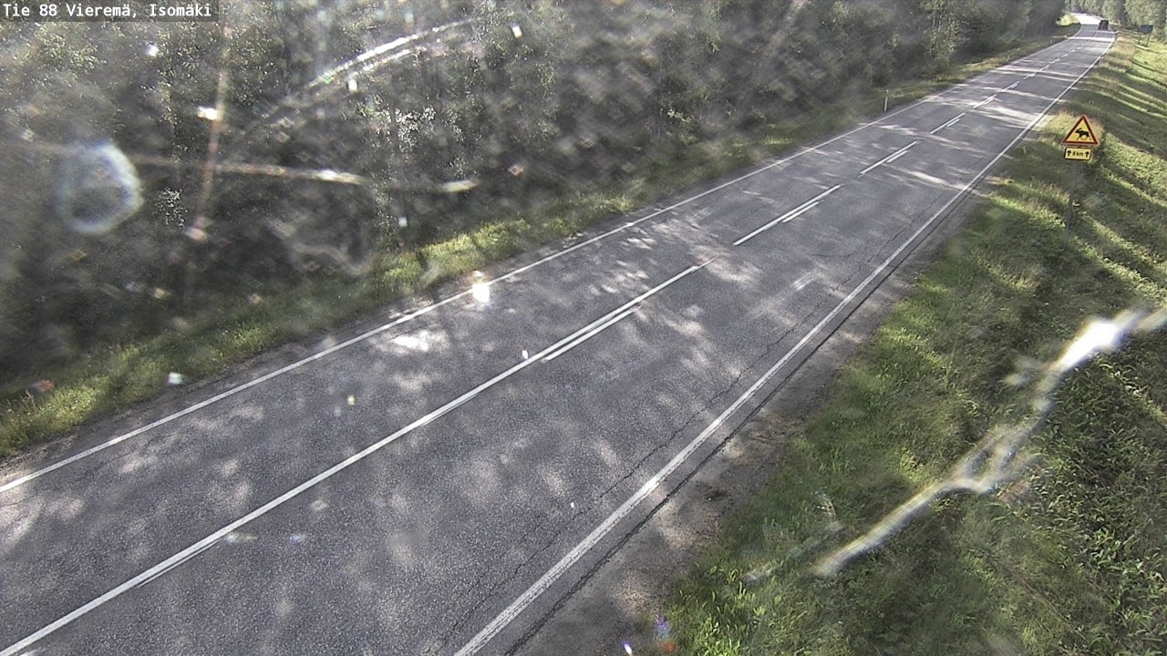 Weather Camera Image Road 88 Vieremä, Isomäki, Vieremä, Pohjois-Savo