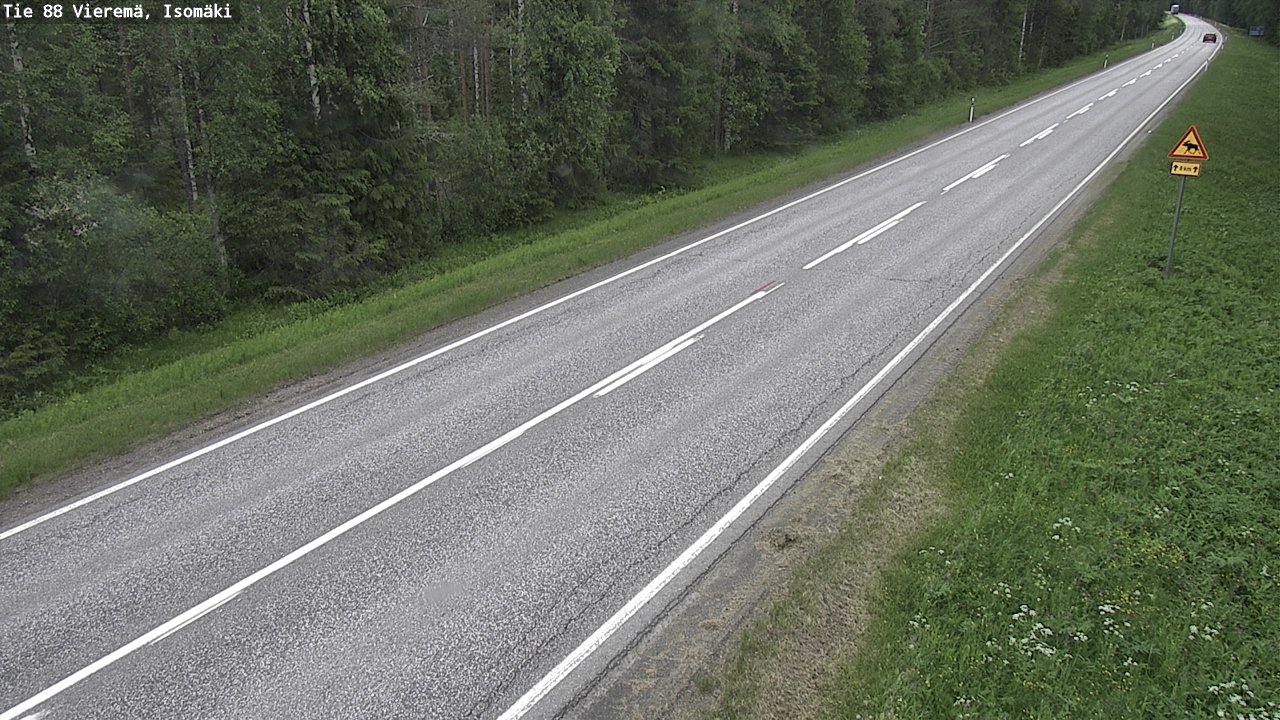 Kelikamerat Kuva Tie 88 Vieremä, Isomäki, Vieremä, Pohjois-Savo