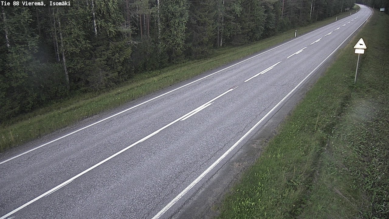 Kelikamerat Kuva Tie 88 Vieremä, Isomäki, Vieremä, Pohjois-Savo