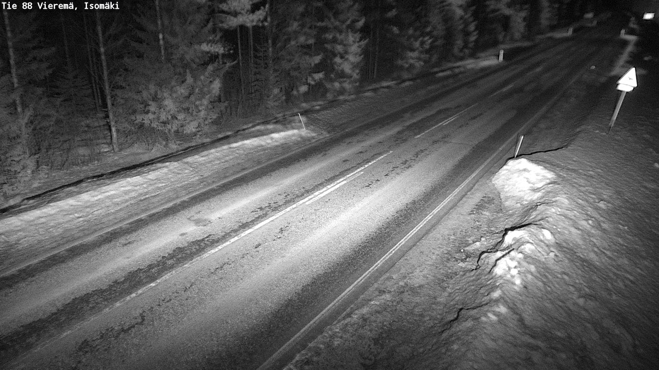 Kelikamerat Kuva Tie 88 Vieremä, Isomäki, Vieremä, Pohjois-Savo