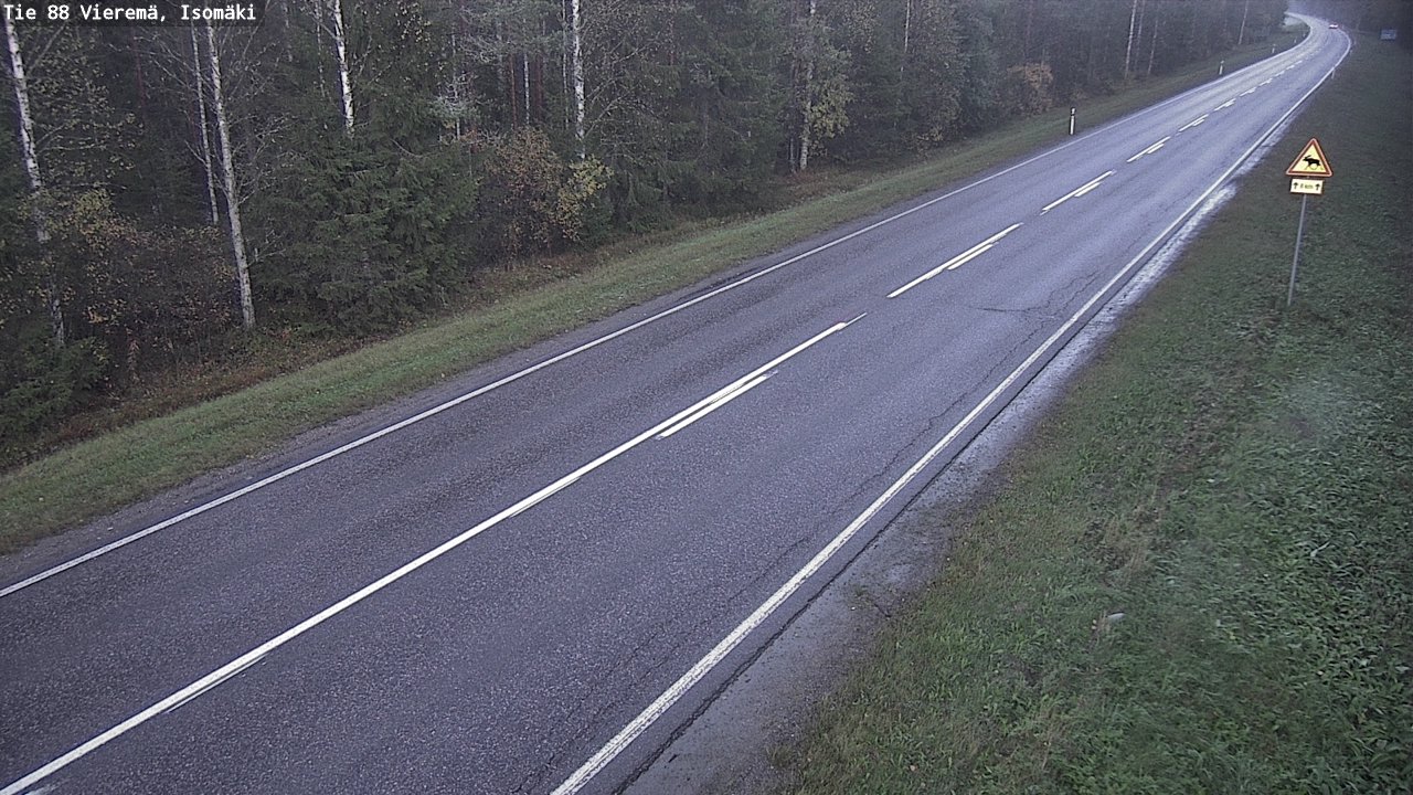 Kelikamerat Kuva Tie 88 Vieremä, Isomäki, Vieremä, Pohjois-Savo