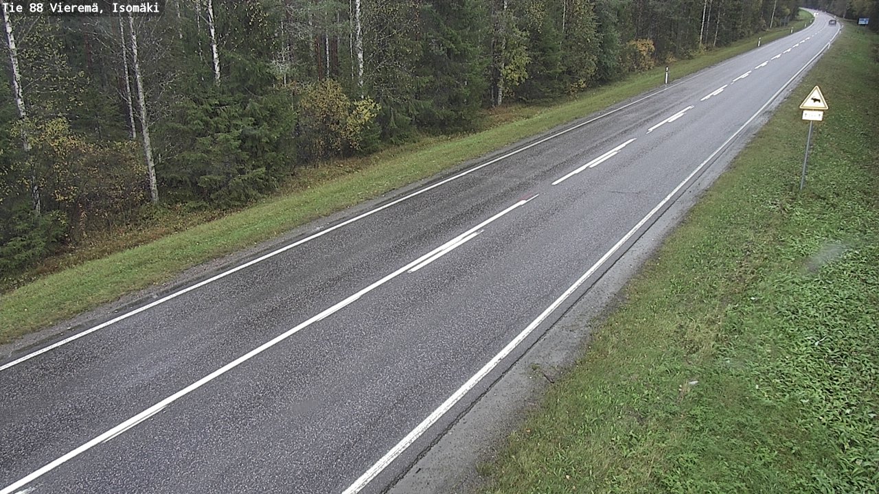 Kelikamerat Kuva Tie 88 Vieremä, Isomäki, Vieremä, Pohjois-Savo