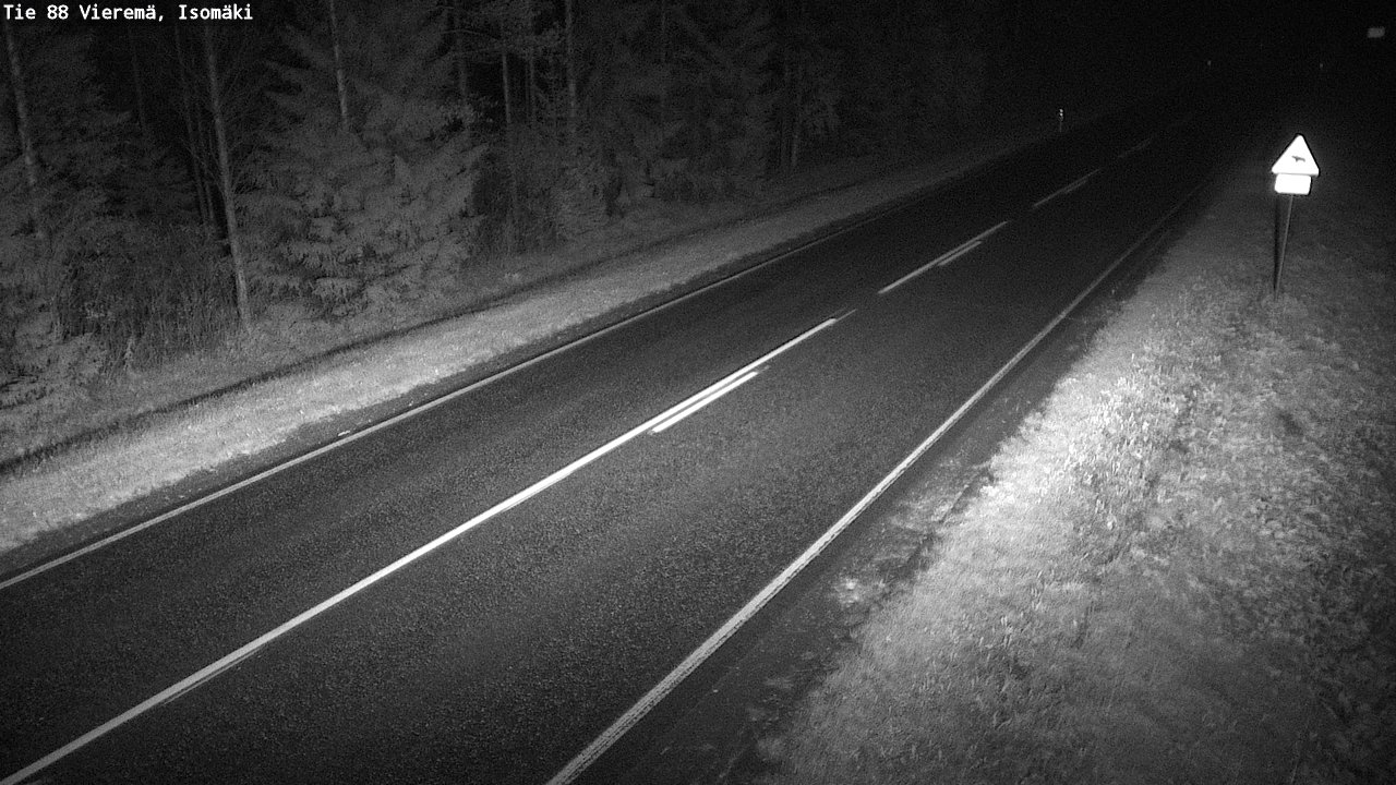Kelikamerat Kuva Tie 88 Vieremä, Isomäki, Vieremä, Pohjois-Savo