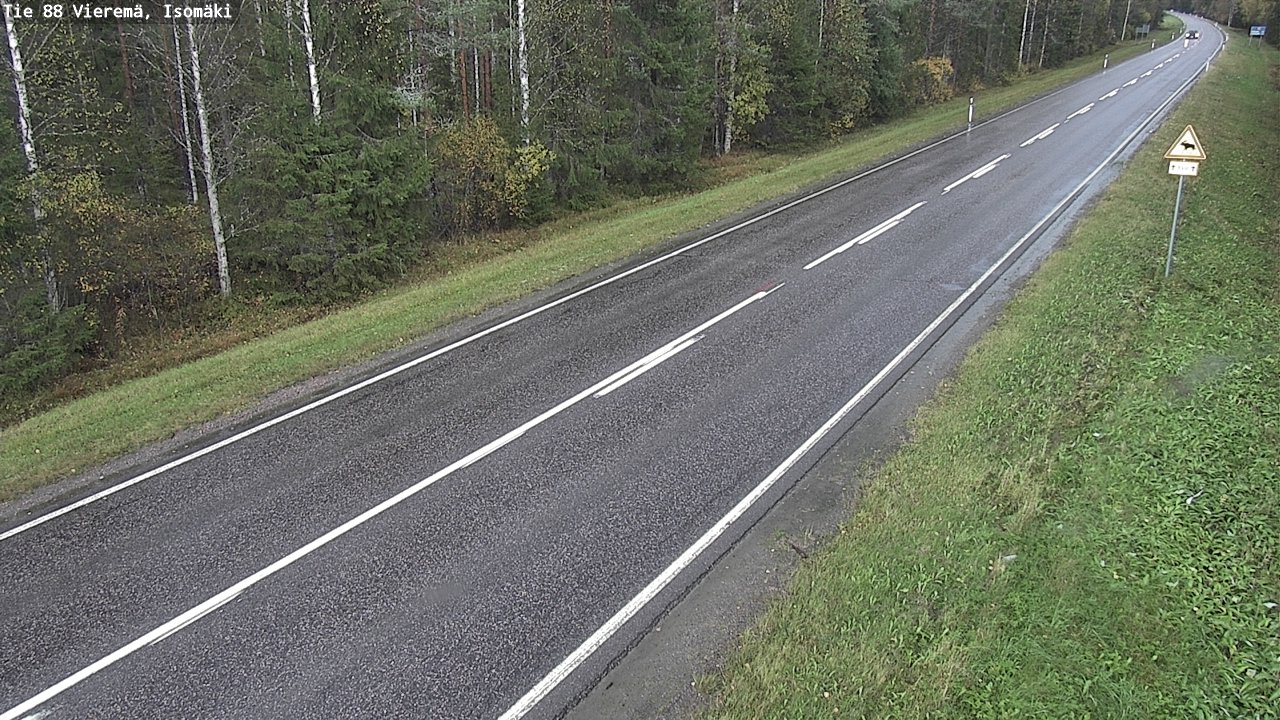 Kelikamerat Kuva Tie 88 Vieremä, Isomäki, Vieremä, Pohjois-Savo