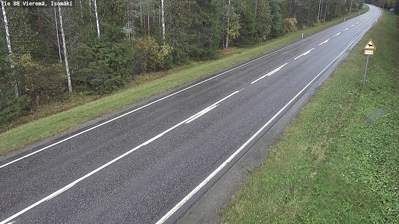 Kelikamerat Kuva Tie 88 Vieremä, Isomäki, Vieremä, Pohjois-Savo