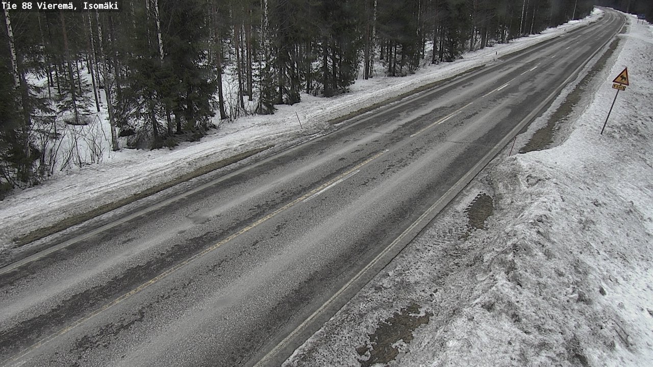 Kelikamerat Kuva Tie 88 Vieremä, Isomäki, Vieremä, Pohjois-Savo