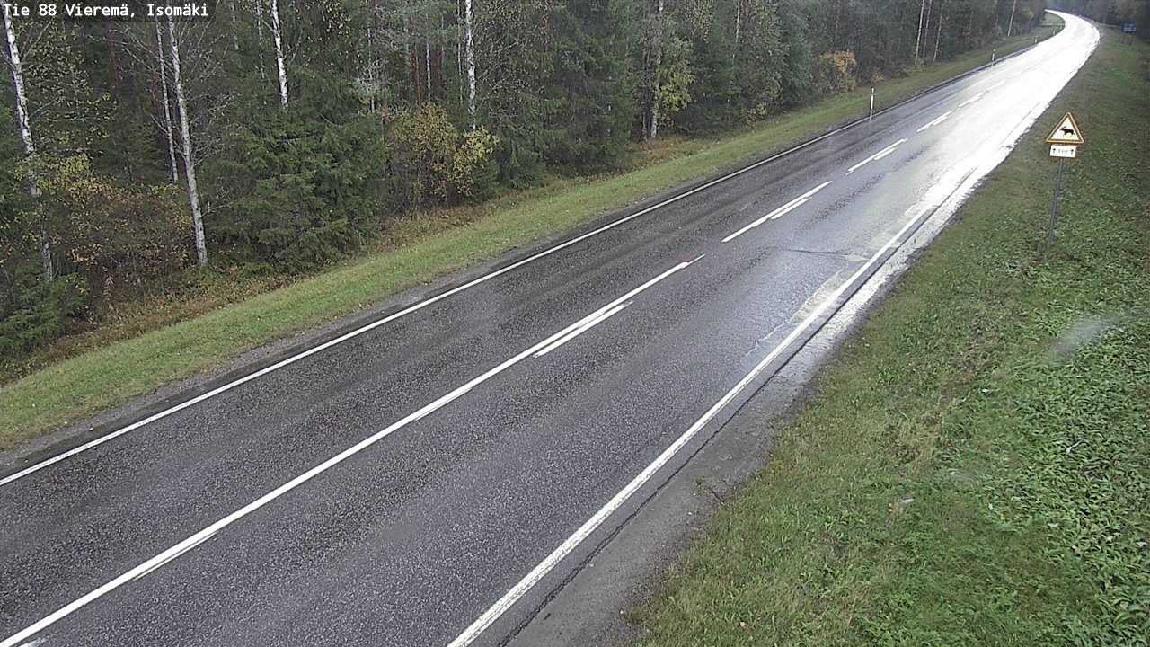 Kelikamerat Kuva Tie 88 Vieremä, Isomäki, Vieremä, Pohjois-Savo