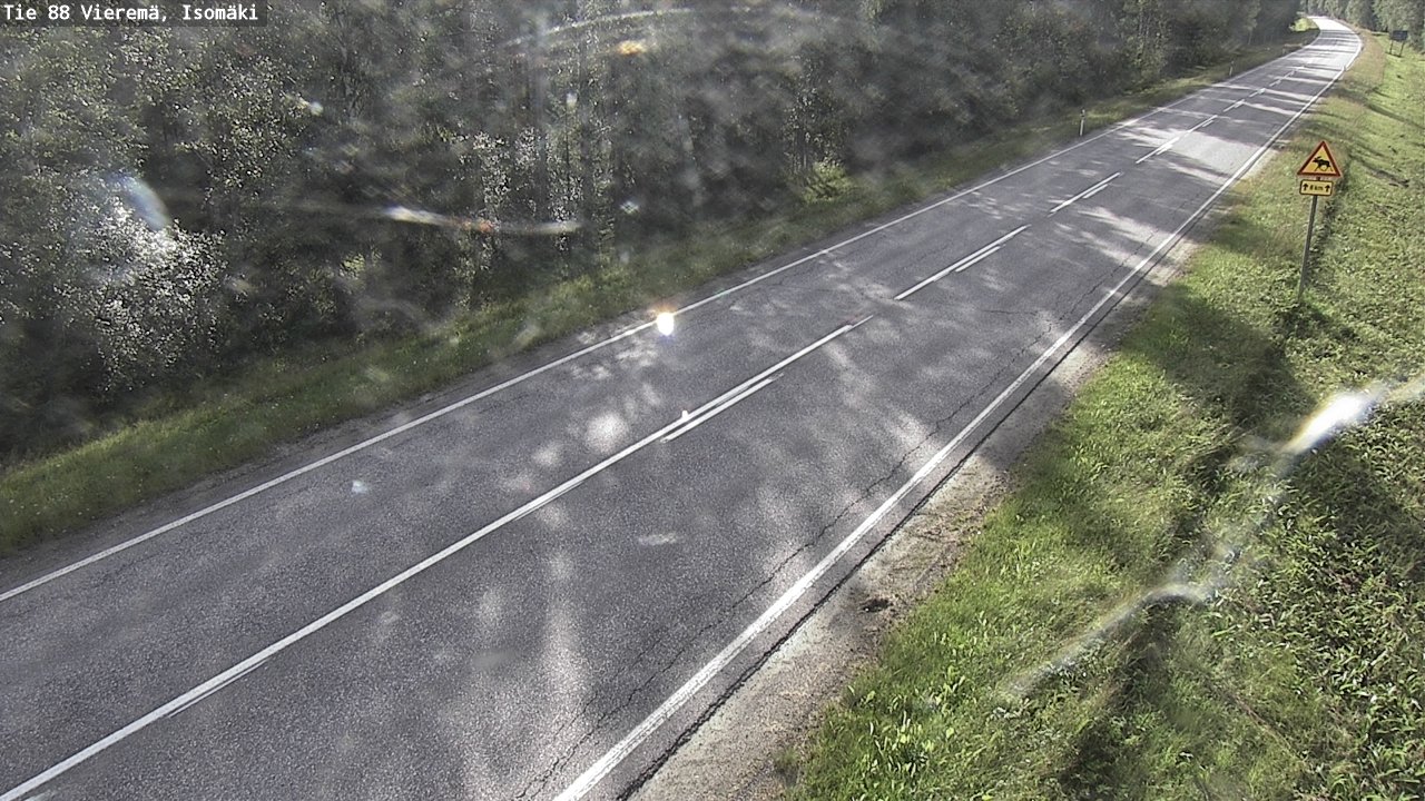 Weather Camera Image Road 88 Vieremä, Isomäki, Vieremä, Pohjois-Savo