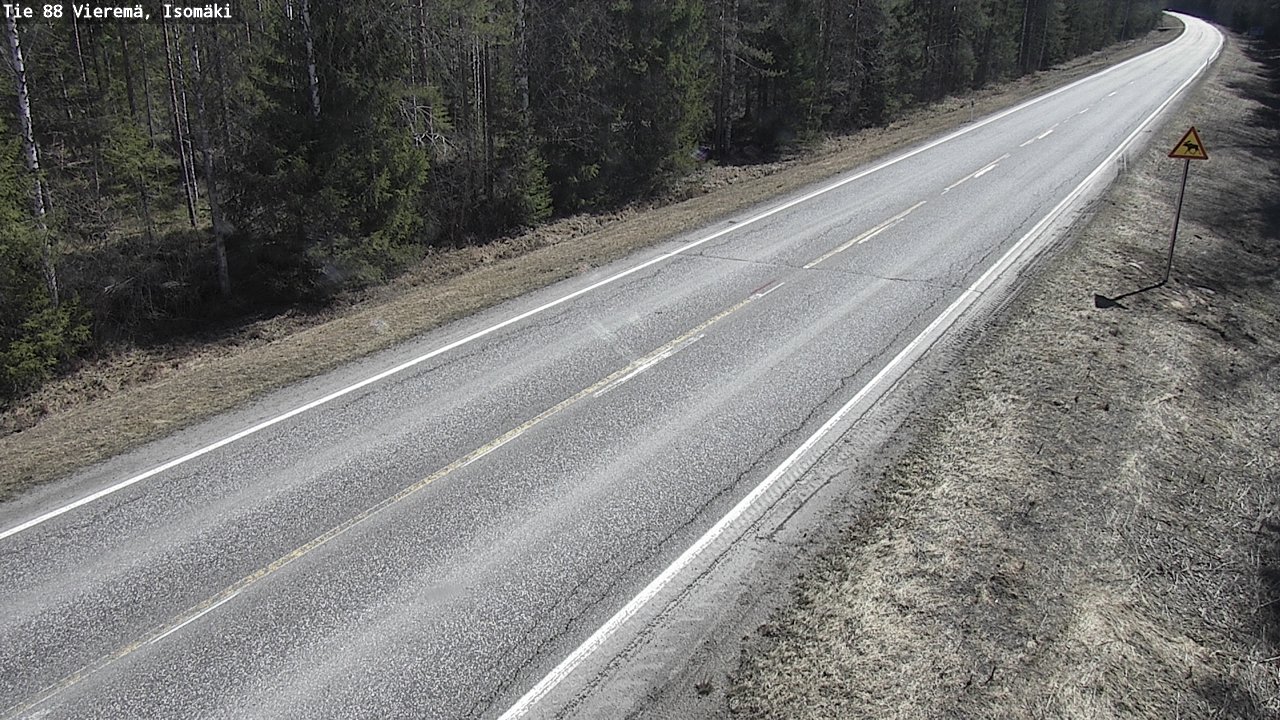 Kelikamerat Kuva Tie 88 Vieremä, Isomäki, Vieremä, Pohjois-Savo