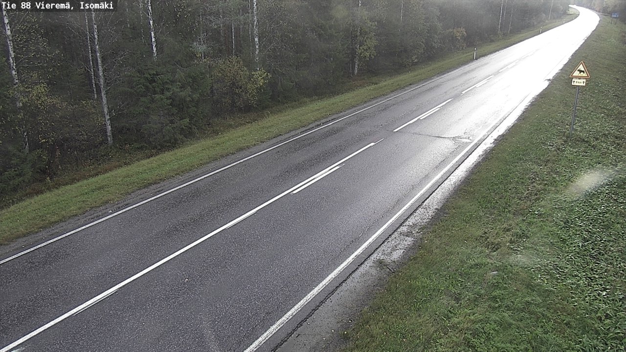 Kelikamerat Kuva Tie 88 Vieremä, Isomäki, Vieremä, Pohjois-Savo