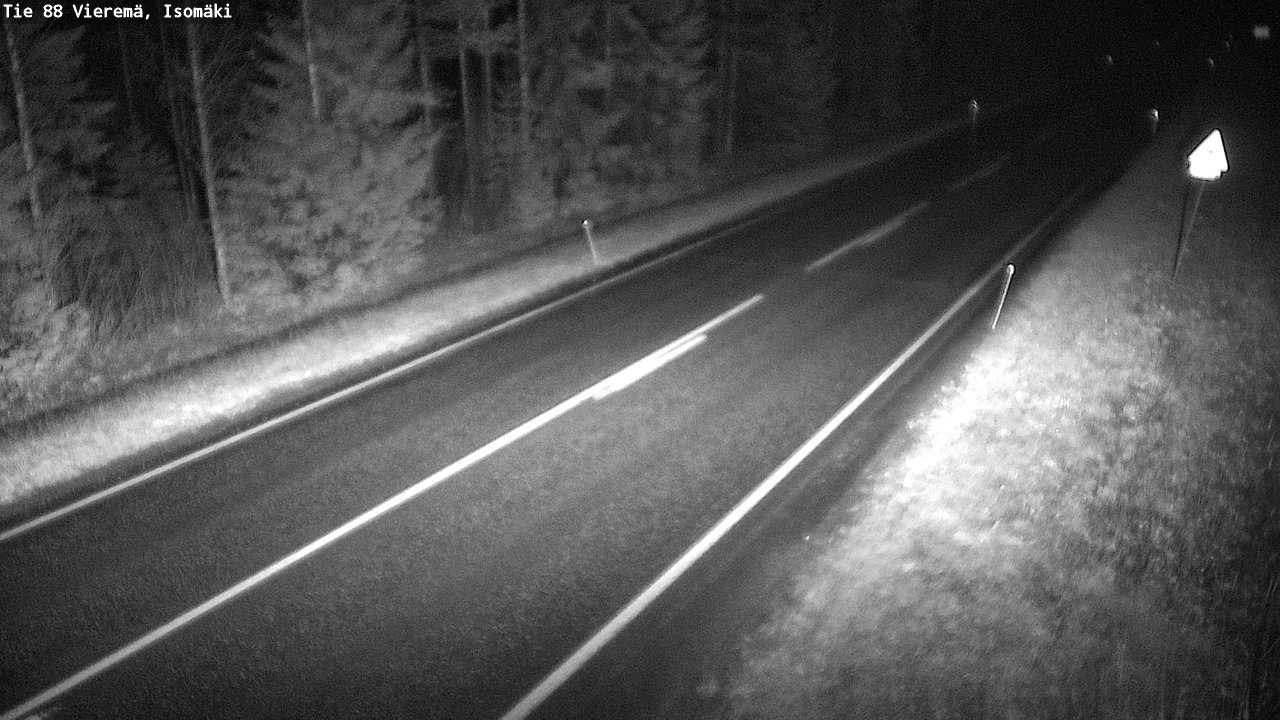 Weather Camera Image Road 88 Vieremä, Isomäki, Vieremä, Pohjois-Savo