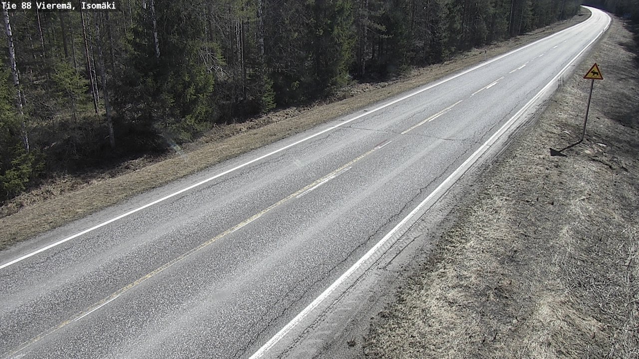 Kelikamerat Kuva Tie 88 Vieremä, Isomäki, Vieremä, Pohjois-Savo