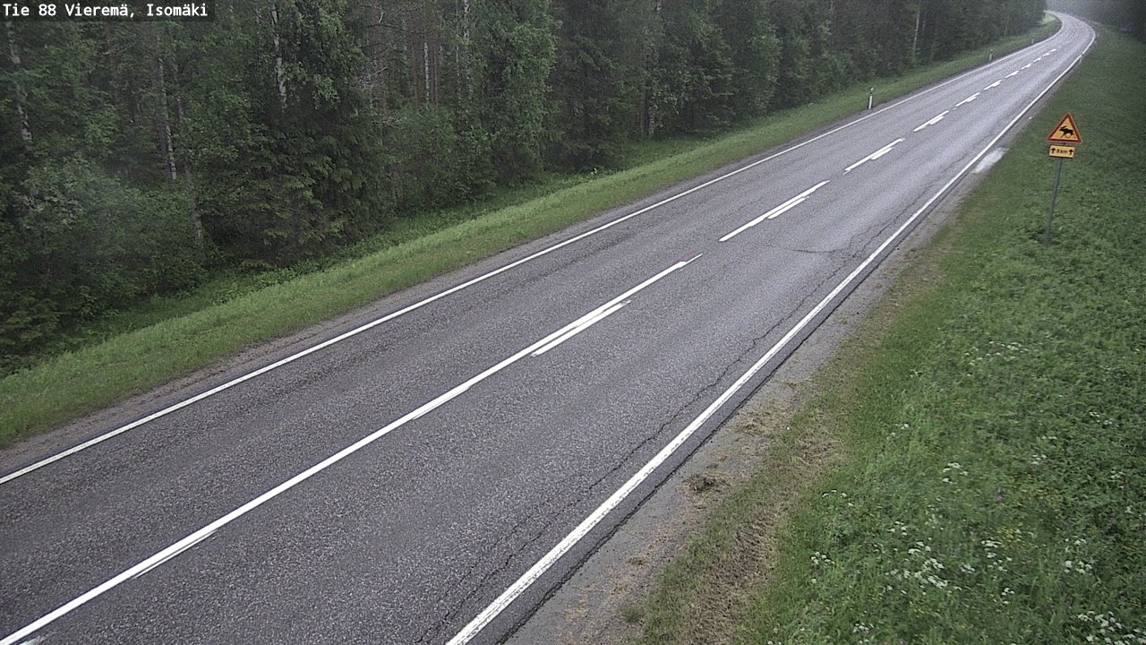 Kelikamerat Kuva Tie 88 Vieremä, Isomäki, Vieremä, Pohjois-Savo