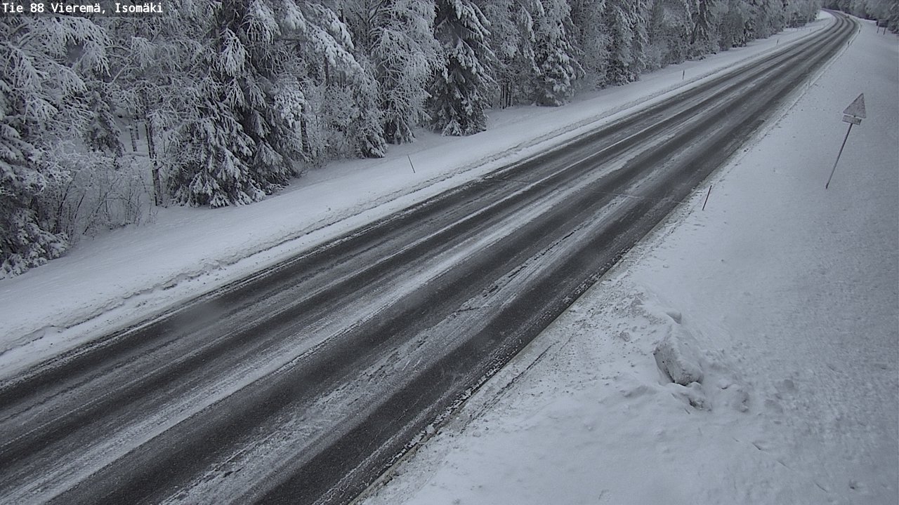 Kelikamerat Kuva Tie 88 Vieremä, Isomäki, Vieremä, Pohjois-Savo