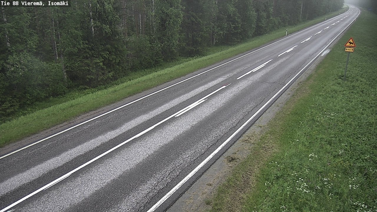 Kelikamerat Kuva Tie 88 Vieremä, Isomäki, Vieremä, Pohjois-Savo