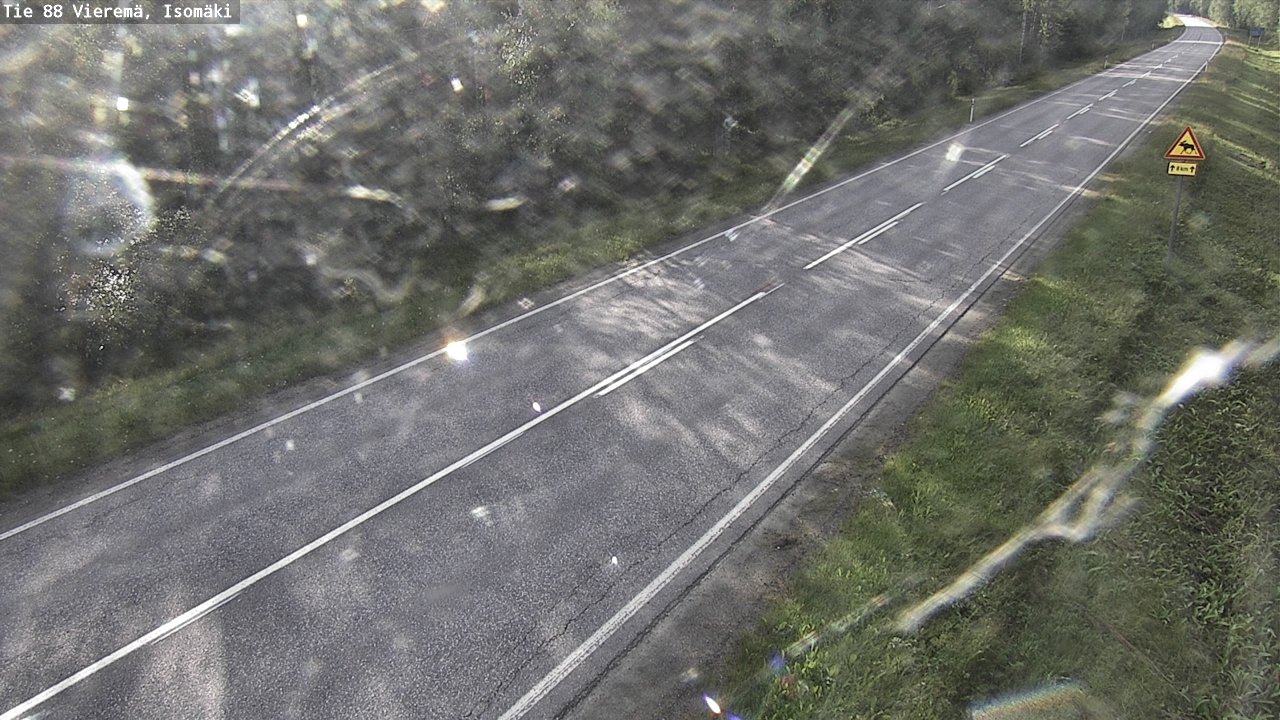 Weather Camera Image Road 88 Vieremä, Isomäki, Vieremä, Pohjois-Savo